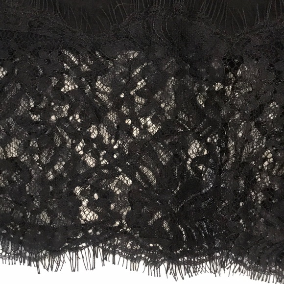 AEO Tank Lace Fringe Black - Picture 3 of 6